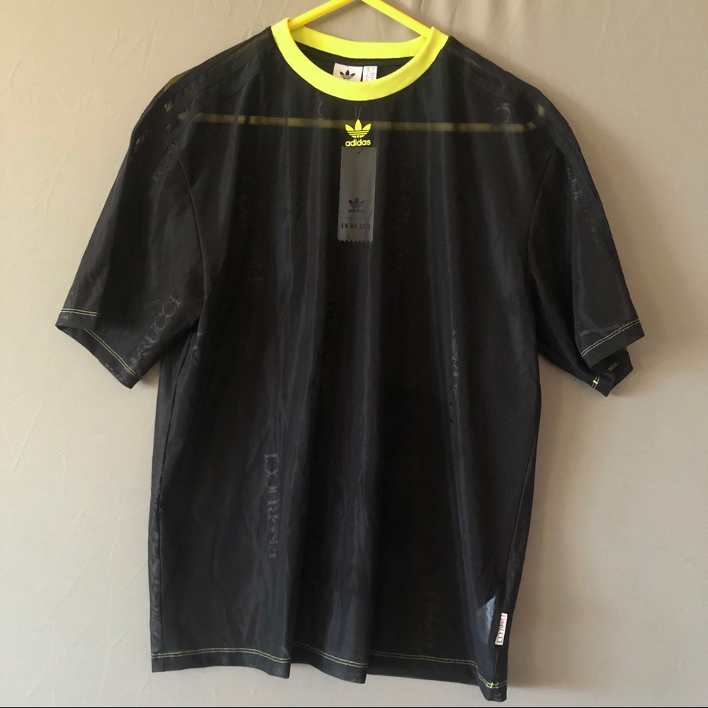Adidas x Fiorucci mesh t-shirt